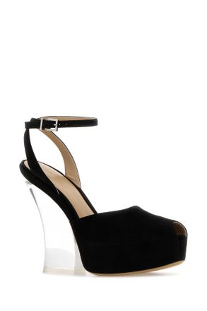 Fendi Illusion Sandal - Black
