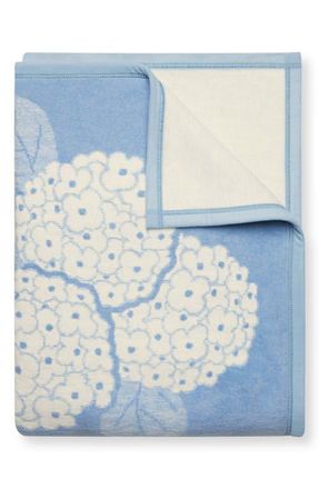 ChappyWrap Hydrangeas Bluebell Throw Blanket at Nordstrom