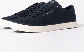 Tommy Hilfiger Sneakers Hi Vulc Low Canvas Blauw