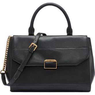 Karl Lagerfeld Liana Satchel in Black at Nordstrom
