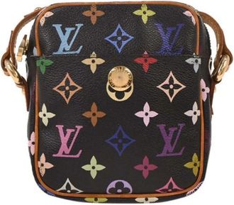 Louis Vuitton Pre-owned Cross Body Bags, female, Brown, Size: ONE SIZE Pre-owned Canvas Cross Body Bag