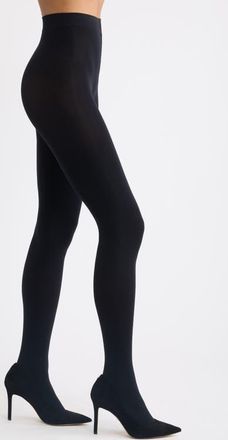 Nordstrom Everyday Assorted 2-Pack Sheer & Opaque Tights in Black at Nordstrom, Size Large/x-Large