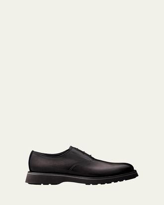 Berluti Mens Alessio Leather Oxfords
