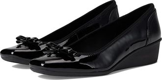 Anne Klein Wales Womens Shoes Black Patent : 5.5 M, Textile