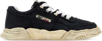 Miharayasuhiro Slate Denim Sneakers