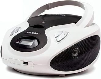 Lauson Lauson Cp730 Blanco / Reproductor Radio Cd Con Altavoces Incorporados