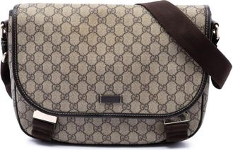 Gucci Pre-owned Gucci GG Supreme Crossbody Unisex YVU1FT60MP3YG7GO