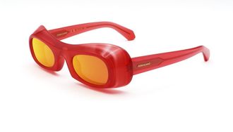 Ferragamo SF2030S 616 Transparent Red/Orange
