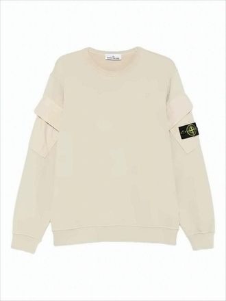 Stone Island Relaxed-Fit Long Sleeve T-Shirt With Patch Logo