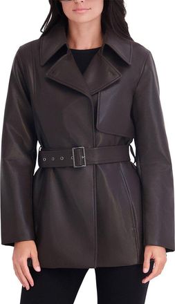 Kenneth Cole Faux Leather Jacket