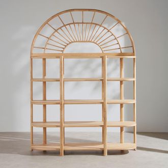 Maisons du monde Estanter&iacute;a arco de madera de mango 158 cm