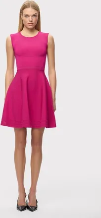 H&eacute;rve L&eacute;ger The Anna Dress in Magenta at Nordstrom, Size Xx-Small