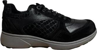 Xsensible Pula HX - Dames - Sneakers - Zwart - 39 EU - Leer - Schoenen
