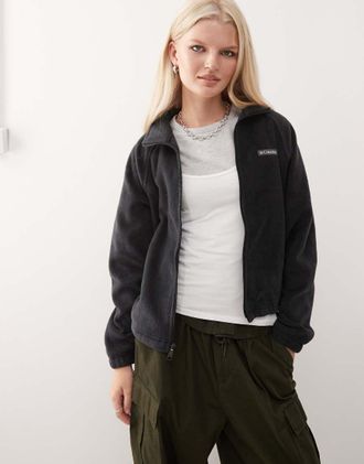 Columbia Benton Springs - Pile nero comodo con zip