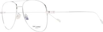 Saint Laurent Glasses, male, Gray, Size: 55 MM Classic 11 Optical Frame