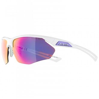 Alpina Nylos HR Ceramic Mirror S3 Velobrille - Unisex | wei&szlig;/rosa