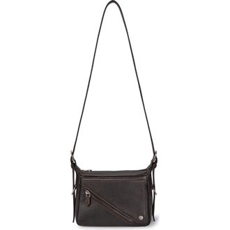 Oryany Moto Leather Crossbody Bag in Vintage Brown at Nordstrom Rack