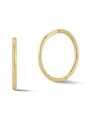 Ember Fine Jewelry 14K Large Huggie Hoop Earrings