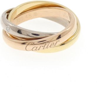 Cartier Trinity Yellow Gold (18K) Pink Gold (18K) White Gold (18K) Band Ring (Pre-Owned)