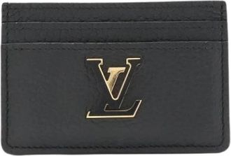Louis Vuitton Pre-owned Business card case - Dames - Vintage Accessoires - Zwart - ONE Size - Vintage