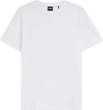 BOSS x David Beckham T-shirt girocollo - Bianco