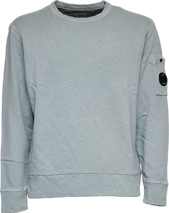 C.P. Company Malfil&egrave; Fleece Crewneck Lens Sweatshirt