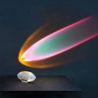 OEM L&aacute;mpara De Pared, L&aacute;mpara Proyecci&oacute;n Led Sunset, Ojo &Aacute;ngel Cristal, L&aacute;mpara Pie Usb, Luz Nocturna Cristal Cuarzo Natural Transparente, 9 &times; 4,5 Cm