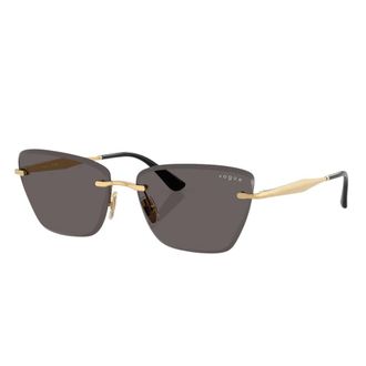 Vogue Sunglasses, unisex, Yellow, Size: 59 MM Rimless Sunglasses