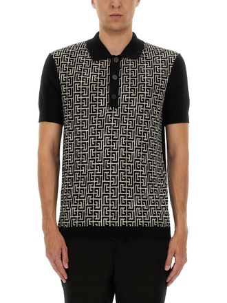Balmain Monogram Polo