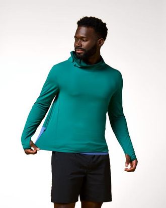 Cotopaxi Sombra Sun Hoodie - Mens in Malachite at Nordstrom, Size Xx-Large