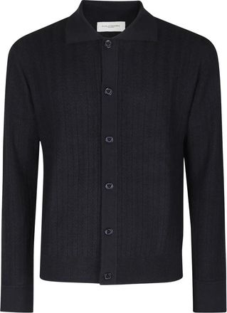 Paolo Pecora Cardigan - - Knitwear - Uomo - Blu - M