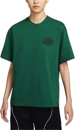 Nike Embroidery Logo T-Shirt Asia Sizing Green FZ7621-341