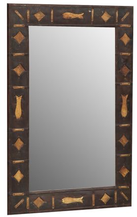 Biscottini International Biscottini - Espejo De Pared De Colgar 61x3x93 Cm