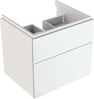 Keramag Geberit Xeno 2 Mueble Bajo Lavabo 580x530x462mm, 2 Cajones