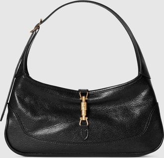 Gucci Jackie Slim Small Shoulder Bag, Black, Leather