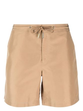 Orlebar Brown Zwembroek met trekkoord - Bruin