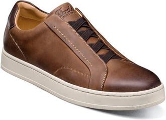 Florsheim Monopoli Slip-On Sneaker in Brown Chestnut at Nordstrom, Size 7.5