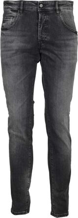 Don the Fuller Klassieke Denim Jeans - Heren - Slim Fit Jeans - Zwart - W38 - Denim - Jeans