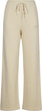 Autry Witte broek voor heren - Dames - Wijde Broeken - Beige - M - Broeken