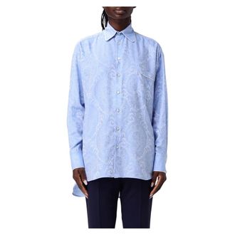 Etro Mujer, Blusas y Camisas, Azul, Talla: S