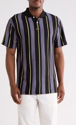 Gotha Echo Short Sleeve Polo in Obsidian at Nordstrom Rack, Size Xx-Large