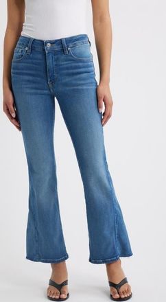 Good American Soft High Waist Bootcut Jeans in Indigo1238 at Nordstrom, Size 00P