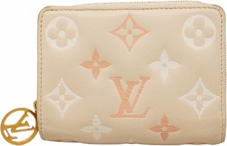 Louis Vuitton Beige Wallet (Bi-Fold) (Pre-Owned)