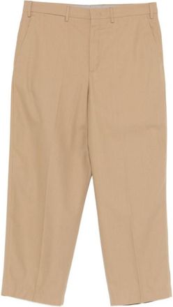 Pantaloni Torino Beige Cotton Regular Fit Pants