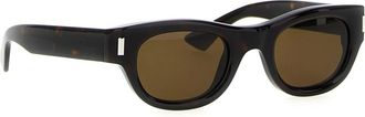 Saint Laurent Accessoires, Heren, Bruin, ONE Size, Nylon, SL 761 Zonnebrillen