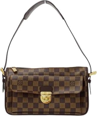 Louis Vuitton Pre-owned Shoulder Bags, female, Brown, Size: ONE SIZE Pre-owned Ravello GM Shoulder Bag
