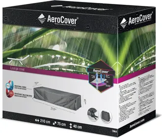 AeroCover Telo Di Copertura Per Lettino Da Giardino 7964 Aerocover Grigio Homms, 75x210x40 Cm