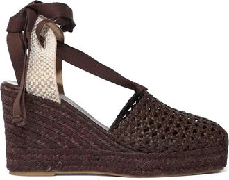 Max Mara Espadrilles Wkacord In Woven Nappa