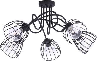 OEM L&aacute;mpara De Techo Colgante De Alambre Estilo Loft Edison