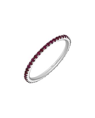 Bony Levy El Mar 18K 0.65 Ct. Tw. 42 Ruby Stackable Ring